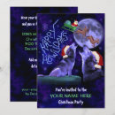 Search for funny ugly sweater invitations Santa claus