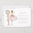 Search for ballerina birthday invitations Girl