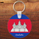 Search for cambodia key rings Cambodian flag