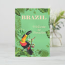 Search for vintage brazil travel posters Toucan bird