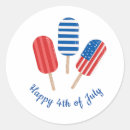 Search for red popsicle stickers Fourth of july