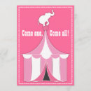 Search for circus elephant invitations Party