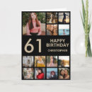 Search for 61 birthday cards Sixty first birthday