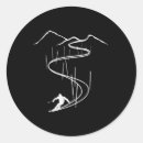 Search for ski racing stickers Skier