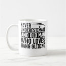 Search for hang gliding mugs Never underestimate