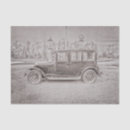 Search for vintage car tissue paper Old