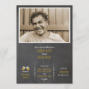 Search for chalk birthday invitations Black