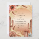 Search for southwestern wedding invitations Bohemian