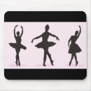 Search for ballets mousepads Silhouette