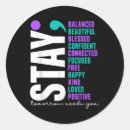 Search for tomorrow stickers Youth mental health