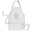 Search for never trust a skinny cook aprons Funny