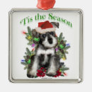 Search for schnauzer christmas tree decorations Miniature schnauzer dog
