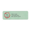 Search for seasons greeting return address labels Festive