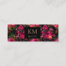 Search for mobile beauty business cards Floral