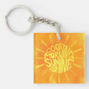 Search for yellow sunshine key rings Cheerful