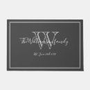 Search for wedding doormats Family last name