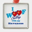 Search for havanese christmas tree decorations Heart