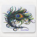 Search for feathered mousepads Peacock