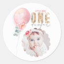 Search for unique birthday stickers Soft pastel greenery pretty