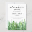 Search for snowy wedding invitations Watercolor
