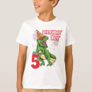 Search for t rex kids tshirts Birthday