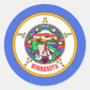 Search for made in minnesota stickers Minnesota state flag
