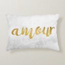 Search for amour cushions Typography