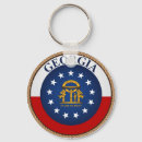 Search for state of georgia key rings America