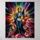 Search for colourful skull posters Death