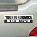 Search for ignoring bumper stickers Quotes