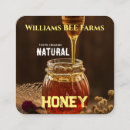 Search for honey business cards Farmers market
