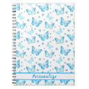 Search for blue butterfly notebooks Floral