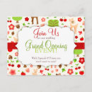 Search for cafe opening cards invites Marketing