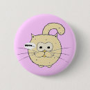 Search for birthday cat badges Cartoon