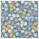 Search for yellow and white pattern fabric Blue