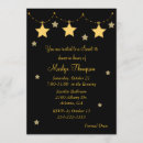 Search for stars sweet 16 invitations Pretty