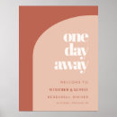 Search for one day away rehearsal dinner signs Modern