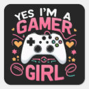 Search for gamers stickers For her