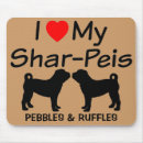 Search for two heart mousepads Dog