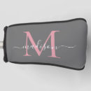 Search for pink golf head covers Elegant