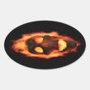 Search for flaming skulls stickers Horror