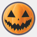 Search for scary demon stickers Pumpkin