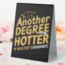 Search for graduation tabletop signs Graduate