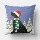 Search for black lab christmas cushions Labrador