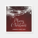 Search for string napkins Red