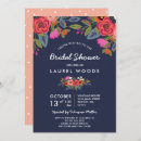 Search for blue and orange bridal shower invitations Colourful