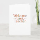 Search for welcome back teacher cards Back to school