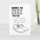 Search for funny leaving cards Good luck