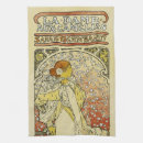 Search for alphonse mucha tea towels Woman