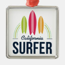Search for surfboard christmas tree decorations Tropical